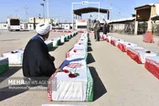 پیکر مطهر ۳۵ شهید وارد کشور شد