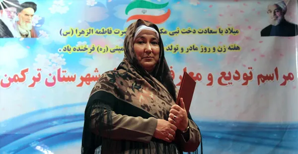 مراسم معارفه مرجان نازقلیچی سرپرست جدید فرمانداری شهرستان بندر ترکمن و تودیع عبدالحمید قربانزاده گوکلانی فرماندار سابق روز دوشنبه برگزار شد/IRNA
