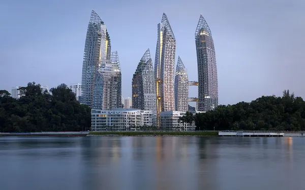 برج های خلیج کیپل، استودیو دانیل لیبز کیند، سنگاپور
Picture: World Architecture Festival 2012
