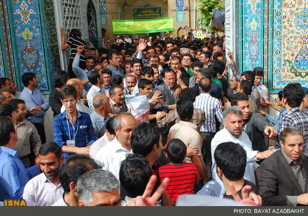 استقبال مردم کوهدشت از محسن رضایی