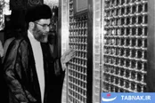 عکس: پنجره‌ای به گذشته؛ تشرف حضرت آیت‌الله خامنه‌ای به حرم حضرت زینب سلام‌الله‌علیها