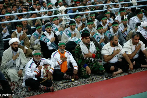دیدار هزاران نفر از بسیجیان استان خراسان شمالی
۱۳۹۱/۰۷/۲۴
