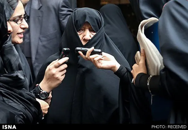 عفت مرعشی همسر هاشمی رفسنجانی