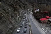 ترافیک سنگین در محورهای شمالی منتهی به تهران