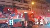 آتش‌سوزی در ساختمان ۱۱۵ خیابان ایرانشهر