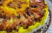طرز تهیه مرغ ته انداز