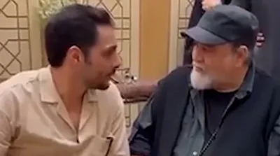 تصاویر هنرمندان در مراسم ختم مادر محمدرضا شریفی‌نیا
