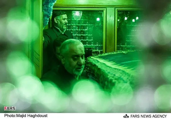 مراسم غبار روبی حرم حضرت عبدالعظیم حسنی(ع)