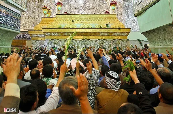 رونمایی از ضریح حرم امام حسین (ع)