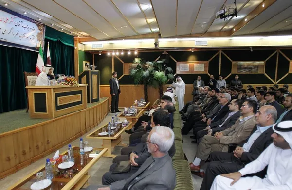 سخنرانی &laquo;علی بن الفطیس المری&raquo; رییس دستگاه قضایی قطرعصر دوشنبه درجمع دانشجویان دانشگاه علوم قضایی تهران./IRNA
