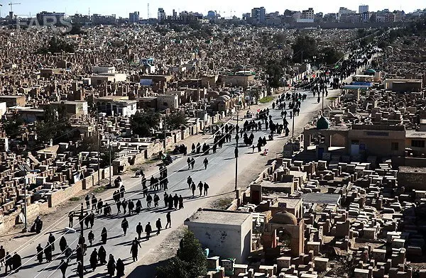 زائران و عزاداران اربعین حسینی