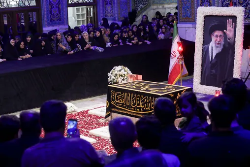عکس: رواق دارالذکر؛ مزار رهبر شهید انقلاب اسلامی