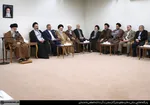 دیدار رهبری با کارگزاران حج