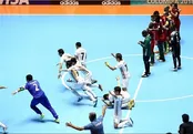 عکس هایی از حماسه تیم ملی فوتسال مقابل پرتغال