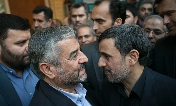 مجلس ترحیم والده محمود احمدی&zwnj; نژاد./TASNIM
