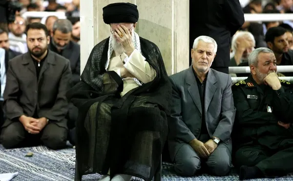 آیین عزاداری امام علی(ع) با حضور مقام معظم رهبری/Leader O.W
