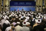 دیدار رهبری با کارگزاران حج