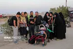 بازگشت زائران اربعین حسینی از پایانه مرزی مهران