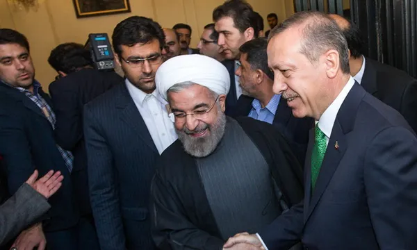 دیدار نخست&zwnj;وزیر ترکیه با روحانی/ایسنا
