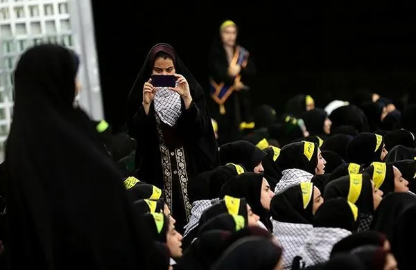 تجدید میثاق دانش&zwnj;آموزان بسیجی با آرمان&zwnj;های حضرت امام./FNA
