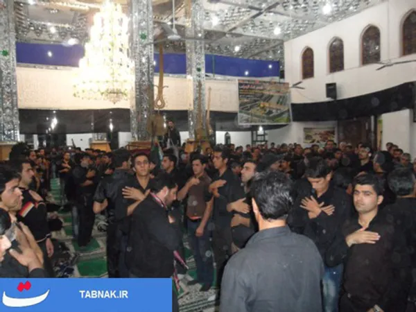 عزاداری تاسوعای حسینی درمسجد جامع روستای گلند شهرستان رامیان