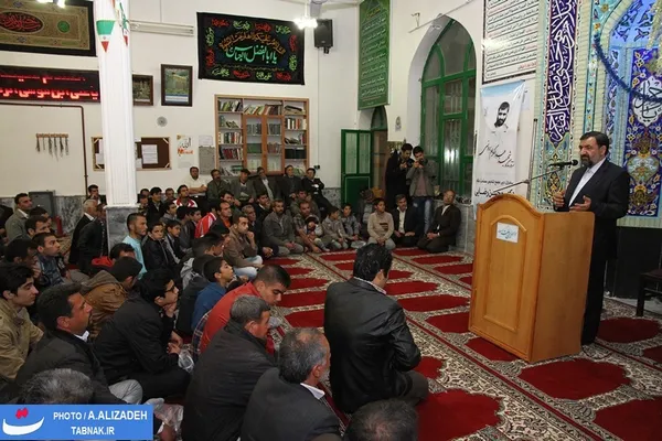 دهستان توس، روستای دولت آباد و حضور دکتر محسن رضایی در یادواره سردار ماندگار شهید عبدالحسین برونسی