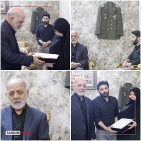 ابلاغ سلام رهبر انقلاب به خانواده سپهبدشهید موسوی