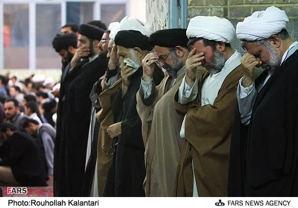 مراسم بزرگداشت آیت&zwnj;الله سید مجتبی موسوی لاری در مسجد اعظم قم