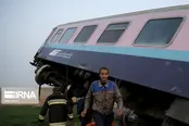 قطار مسافربری گرگان - تهران از ریل خارج شد