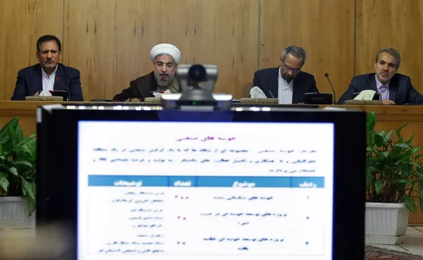 نشست روز چهارشنبه هیأت دولت/IRNA
