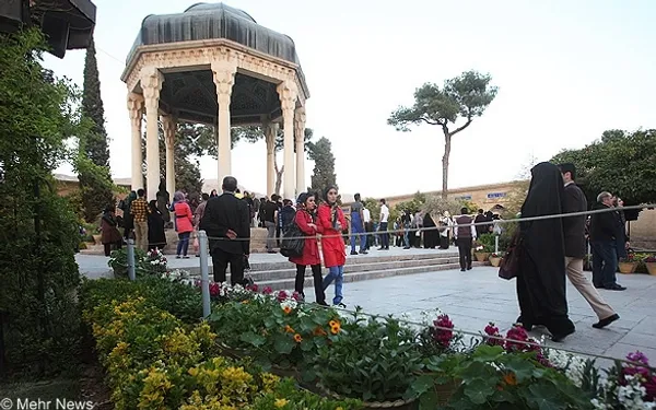 مراسم تحویل سال ۱۳۹۳ در حافظیه شیراز