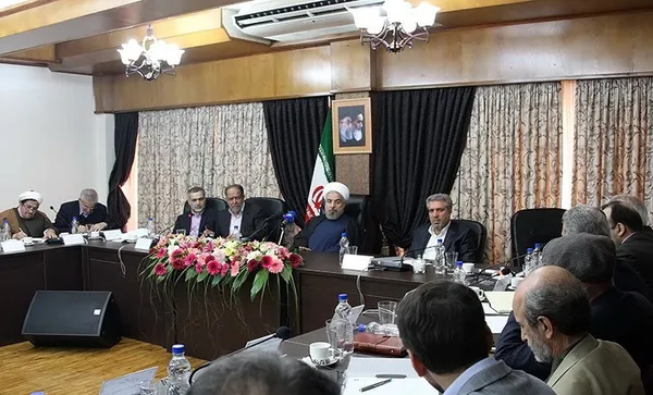 جلسه مشترک رئیس جمهور و مدیران مناطق آزاد و ویژه اقتصادی کشور/TASNIM
