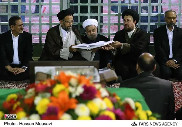 تجدید میثاق هیأت دولت با آرمان&zwnj;های امام راحل