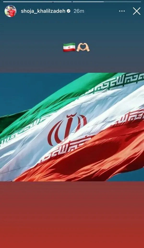 شجاع خلیل زاده بازیکن تیم ملی فوتبال