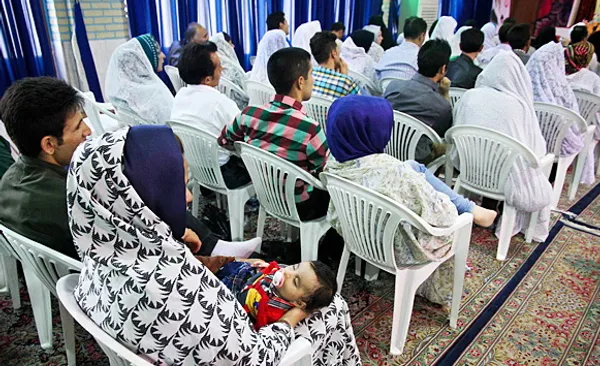 در حاشیه جشن ازدواج ۱۰۰ زوج جوان در قزوین/MEHR
