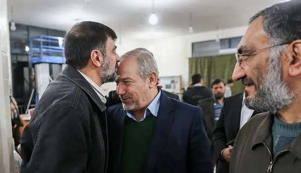 در حاشیه مراسم اولین سالگرد ارتحال استاد سید اکبر پرورش، یاور صدیق انقلاب، امام و رهبری./TASNIM

