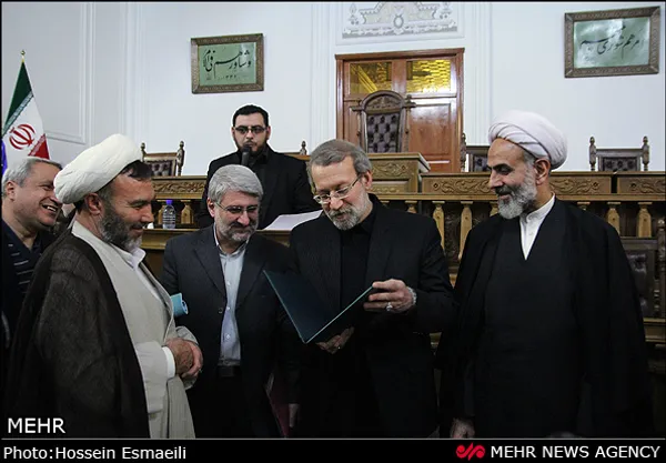 مراسم گرامیداشت هفته اوقاف عصر امروز سه شنبه با حضور علی لاریجانی رئیس مجلس شورای اسلامی در تالار مدرس مجلس برگزار شد