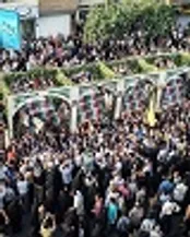 چشم انتظاری مردم شهیدپرور تهران برای تشییع پیکر پاک ۱۳۵ شهید گمنام