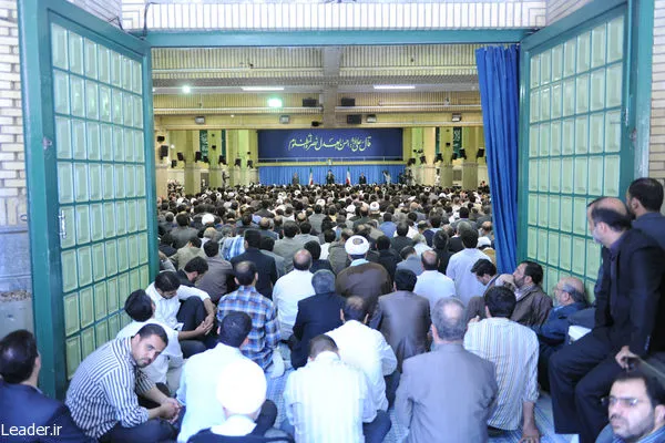 دیدار رهبر انقلاب با مسئولان قضائی