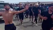 تصاویر هجوم آخرالزمانی مهاجران به درون اسپانیا