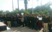 اعتراضات گسترده دانشجویان دانشگاه صنعت نفت