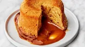 طرز تهیه کیک کاراملی مذاب