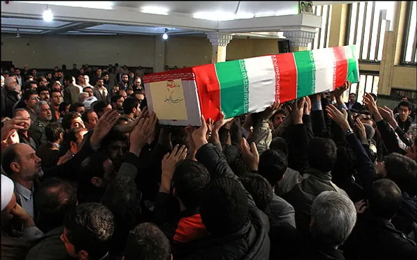 پیکر جانباز شهید سید علی اکبر عدل صبح امروز یکشنبه از حسینیه حضرت فاطمه الزهرا علیها سلام تشییع گردید/مهر
