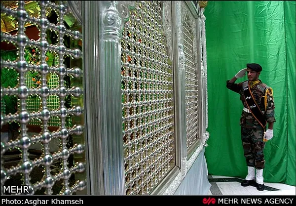 رونمایی از ضریح حضرت مسلم (ع)