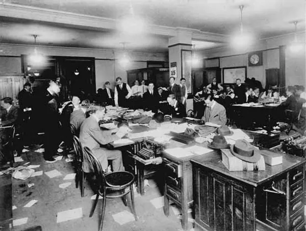 تحریره نیویورک تایمز پس از غرق شدن تایتانیک
The New York Times Photo Archives

