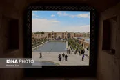 باغ جهانی دولت‌ آباد یزد در نوروز ۱۴۰۴