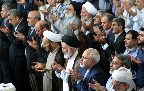 حاشیه نماز جمعه تهران در روز جهانی قدس/IRNA

