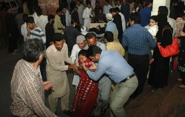 انفجار انتحاری مرگبار در لاهور پاکستان بیش از ۳۷ کشته بر جای گذاشت. /Xinhua
