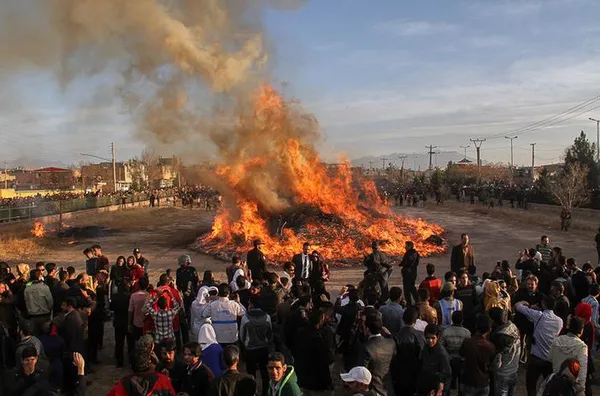 جشن سده در کرمان./ISNA
