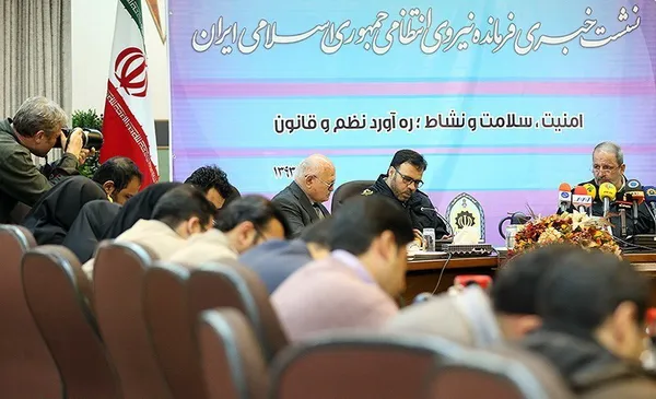 نشست خبری فرمانده ناجا/TASNIM
